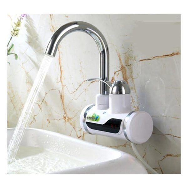 Instant Electric Hot Water Heater Faucet – Dual Hot & Cold Water Tap