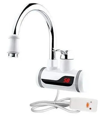 Instant Electric Hot Water Heater Faucet – Dual Hot & Cold Water Tap